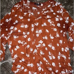 Beautiful orange blouse